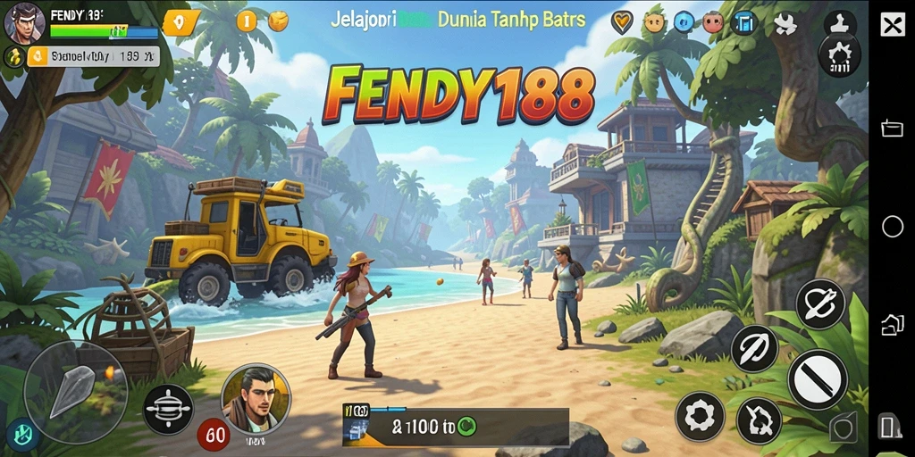 Tampilan gameplay FENDY188 yang menakjubkan dalam dunia Open World.