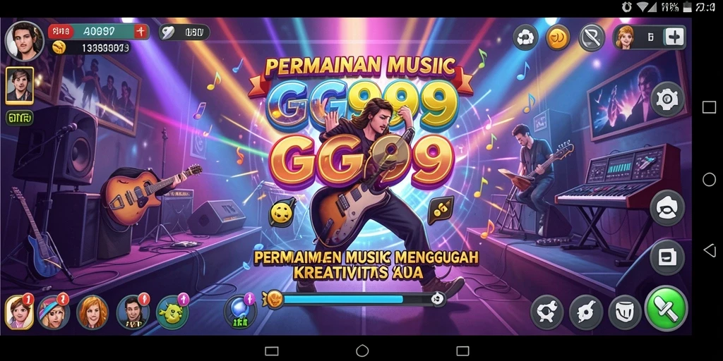 Tampilan gameplay GG999 yang menarik dan interaktif di layar.