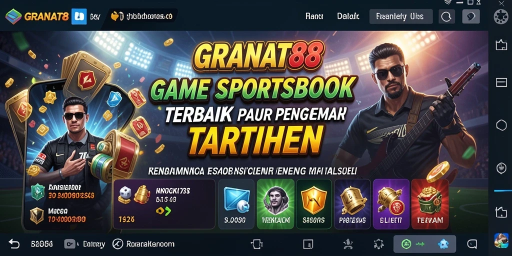 Tampilan gameplay menarik dari GRANAT88 Sportsbook.