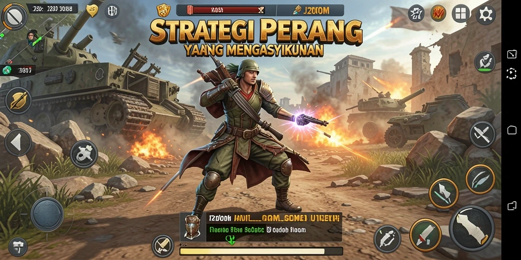 Gameplay menarik dengan pertempuran strategis yang mendebarkan.