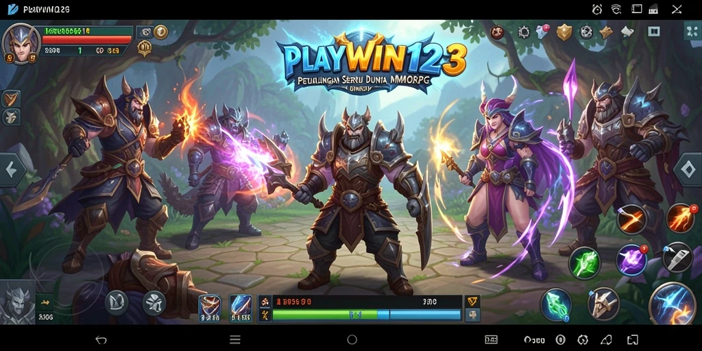 Gameplay seru dalam dunia fantasi di PLAYWIN123.