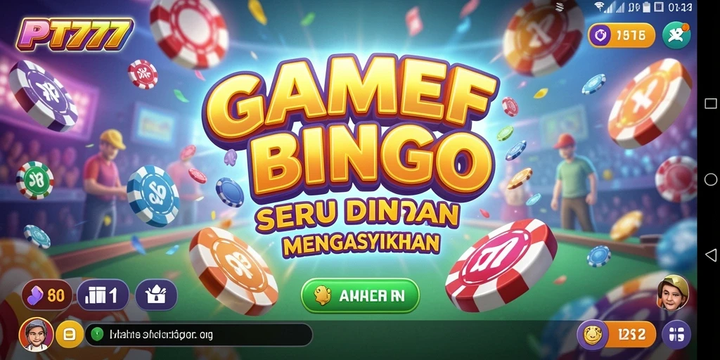 Tampilan gameplay PT777 yang seru dan interaktif dalam permainan Bingo.