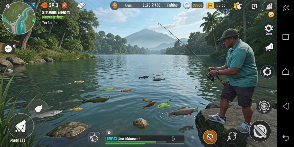 Tangkapan ikan yang menakjubkan dalam gameplay SIP33.