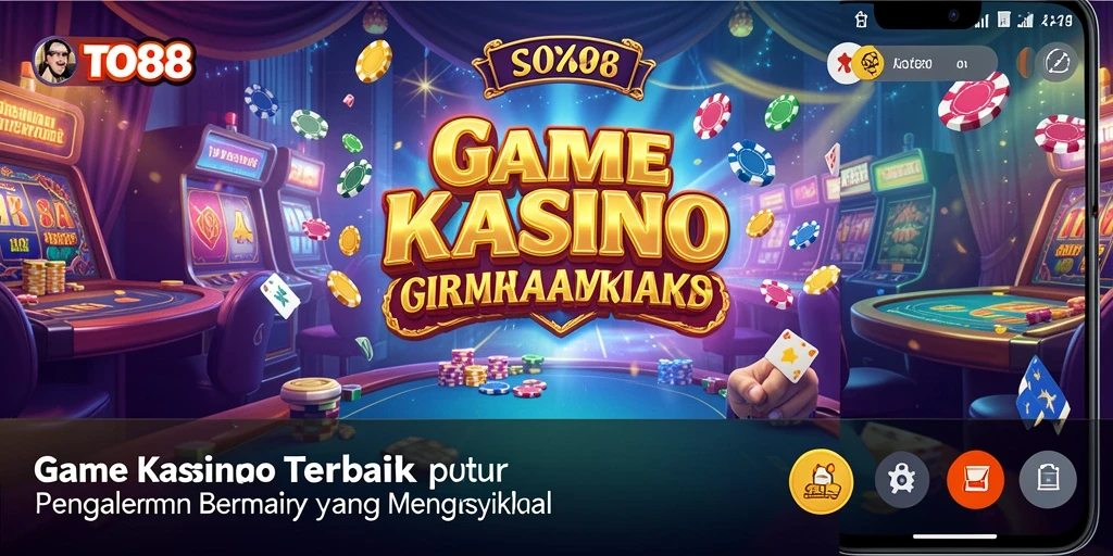 Screenshot gameplay TO88 menampilkan pengalaman seru bermain Kasino.